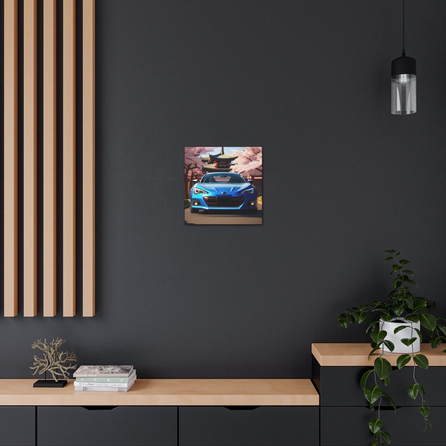 Zen & Speed: Japanese Track Toy JDM Wall Art