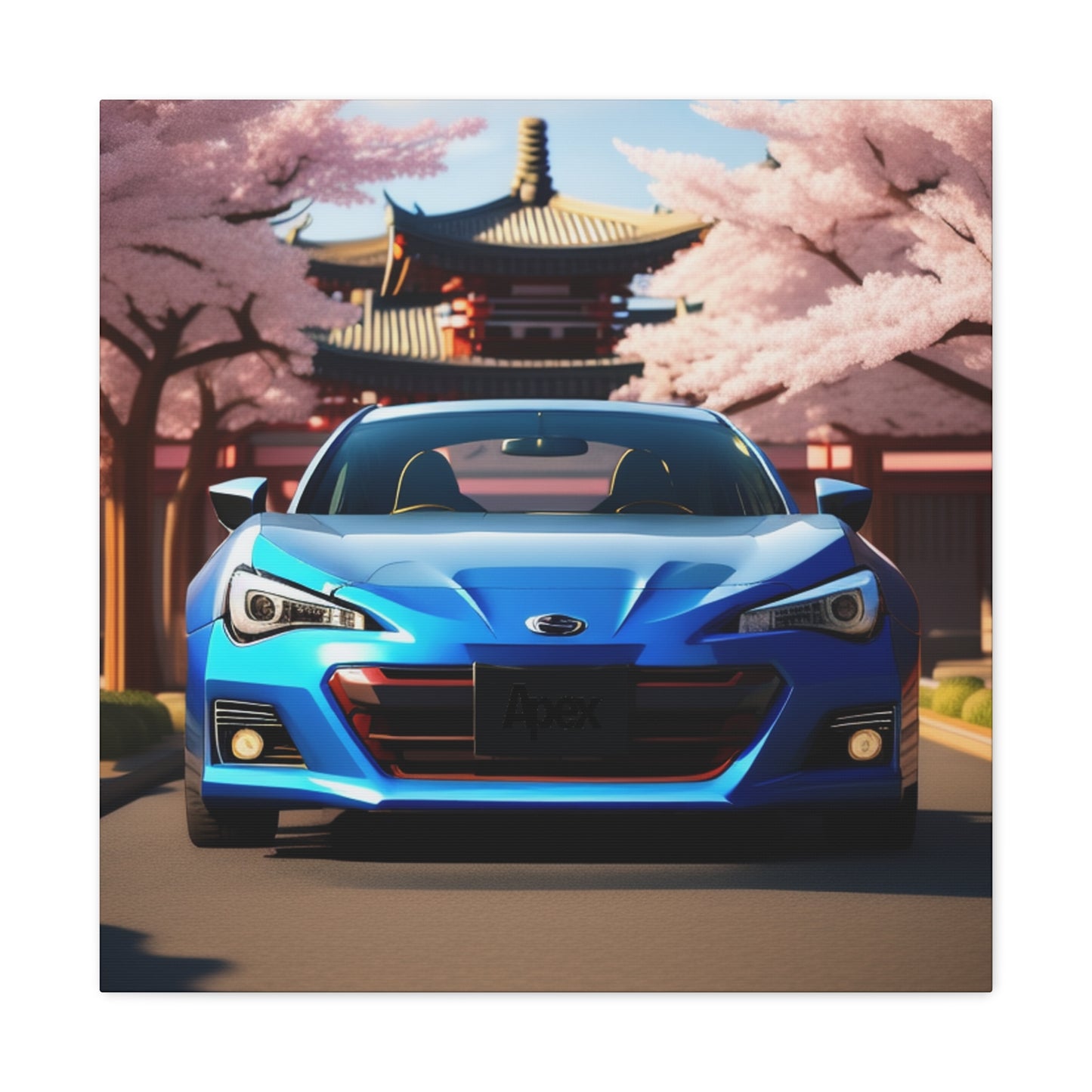 Zen & Speed: Japanese Track Toy JDM Wall Art