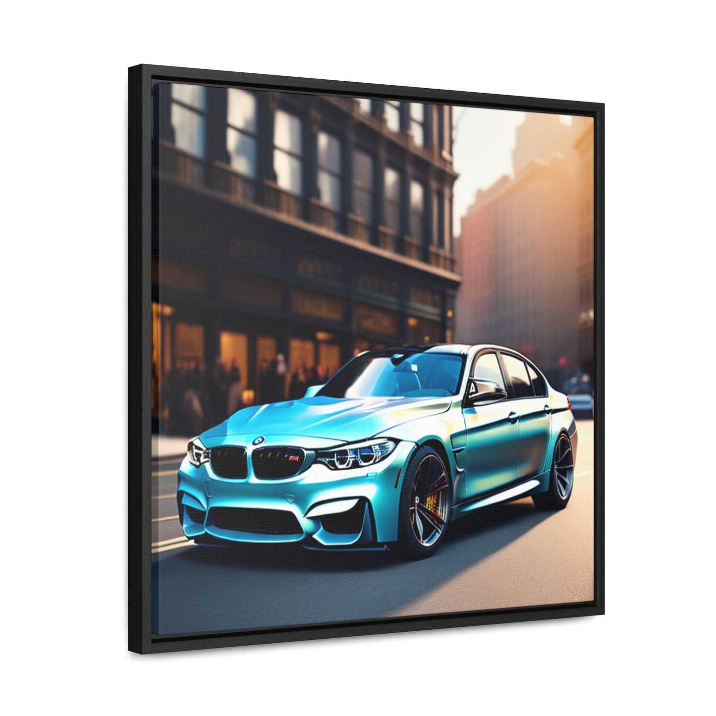 Urban Elegance: Bavarian Beast on Broadway Canvas