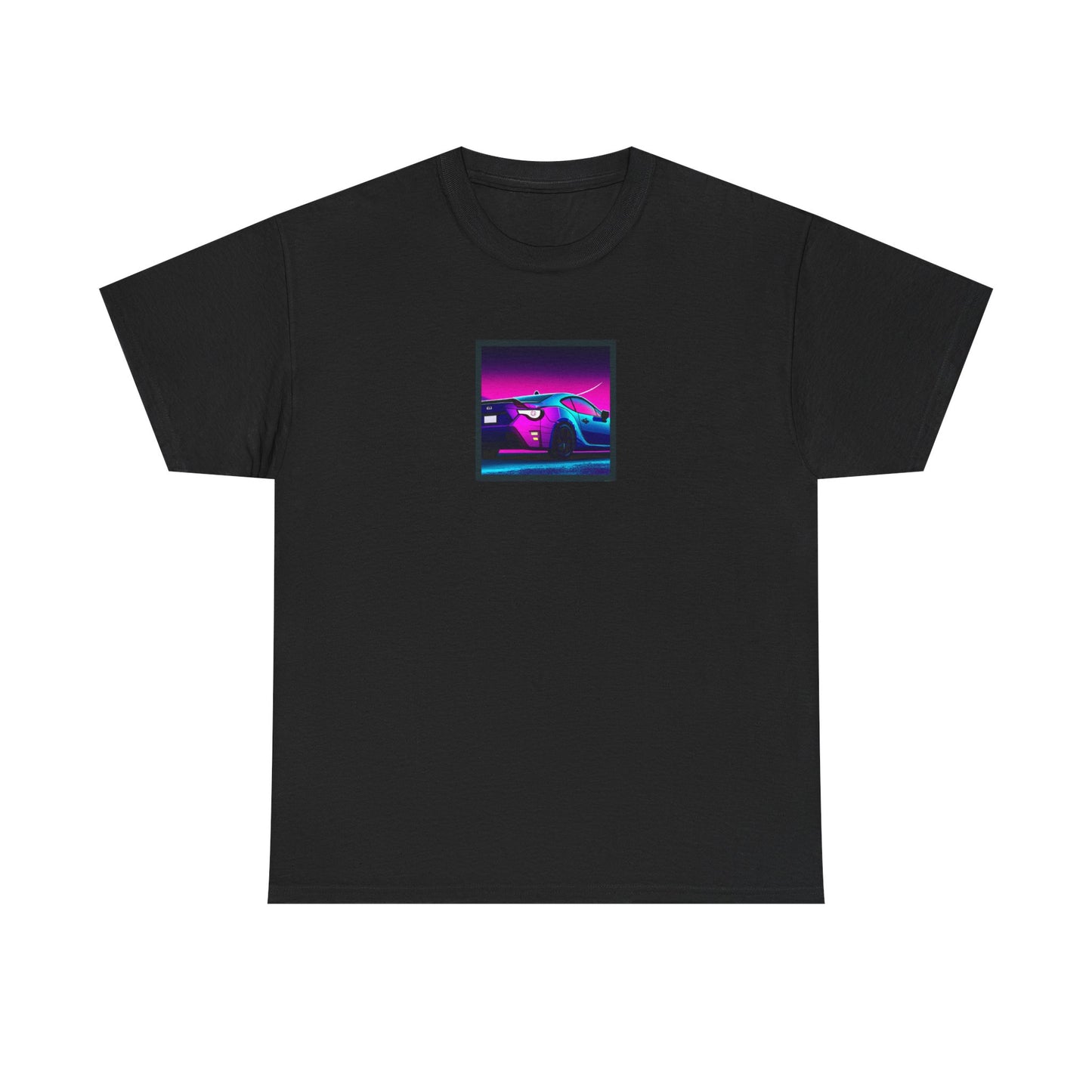 Sleek JDM Midnight Nights Coupe Synthwave T-Shirt