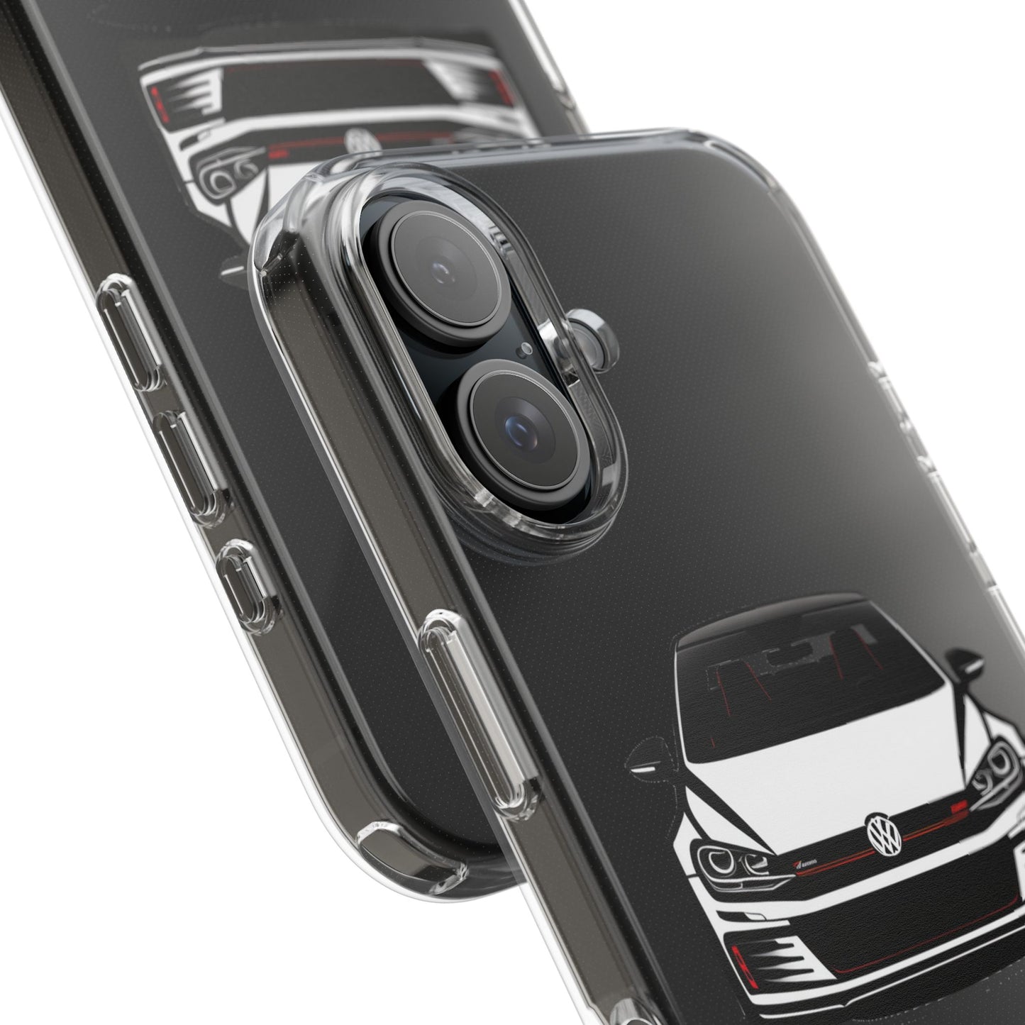 Hot Hatch Enthusiast Clear Phone Case