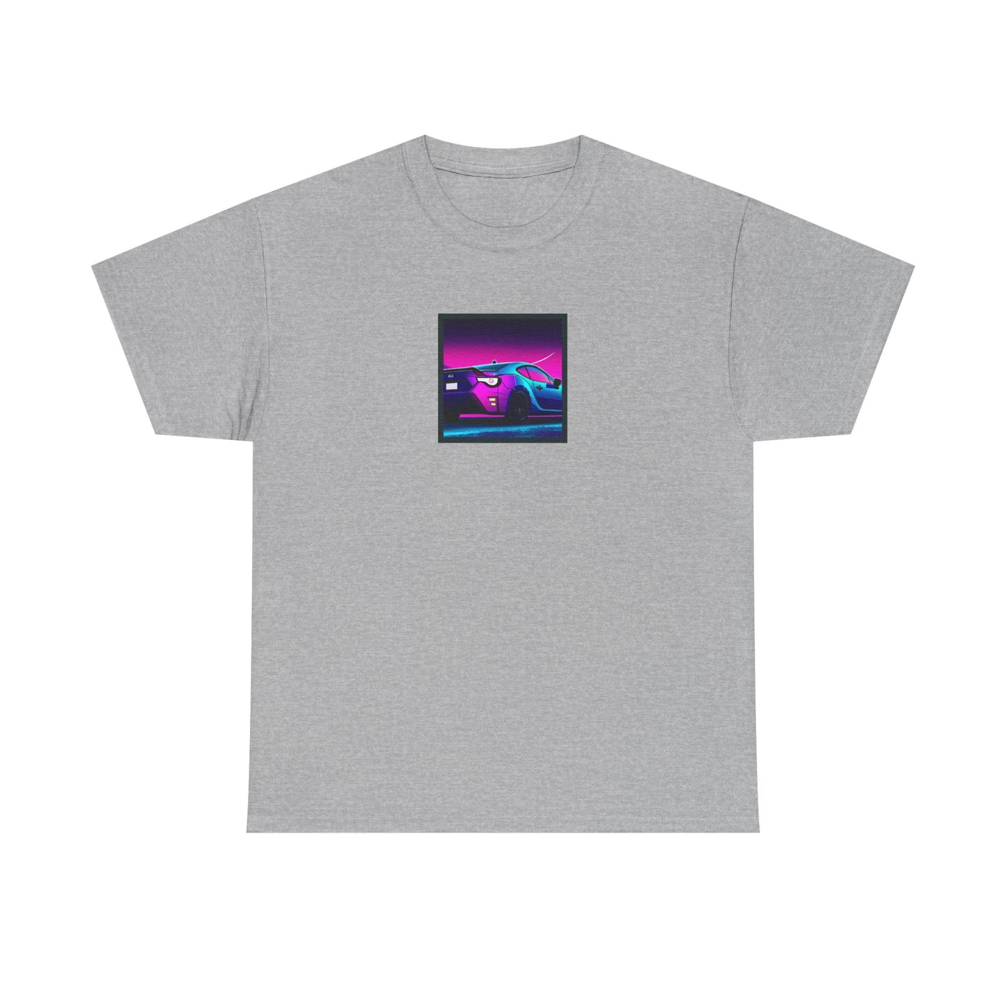 Sleek JDM Midnight Nights Coupe Synthwave T-Shirt