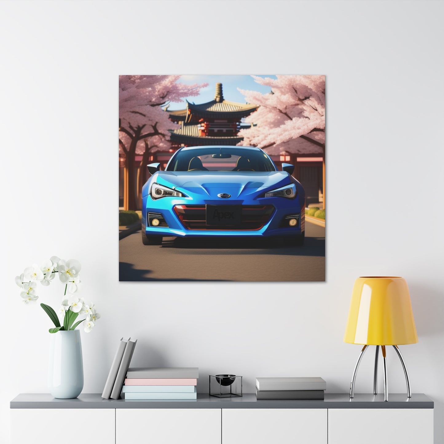 Zen & Speed: Japanese Track Toy JDM Wall Art