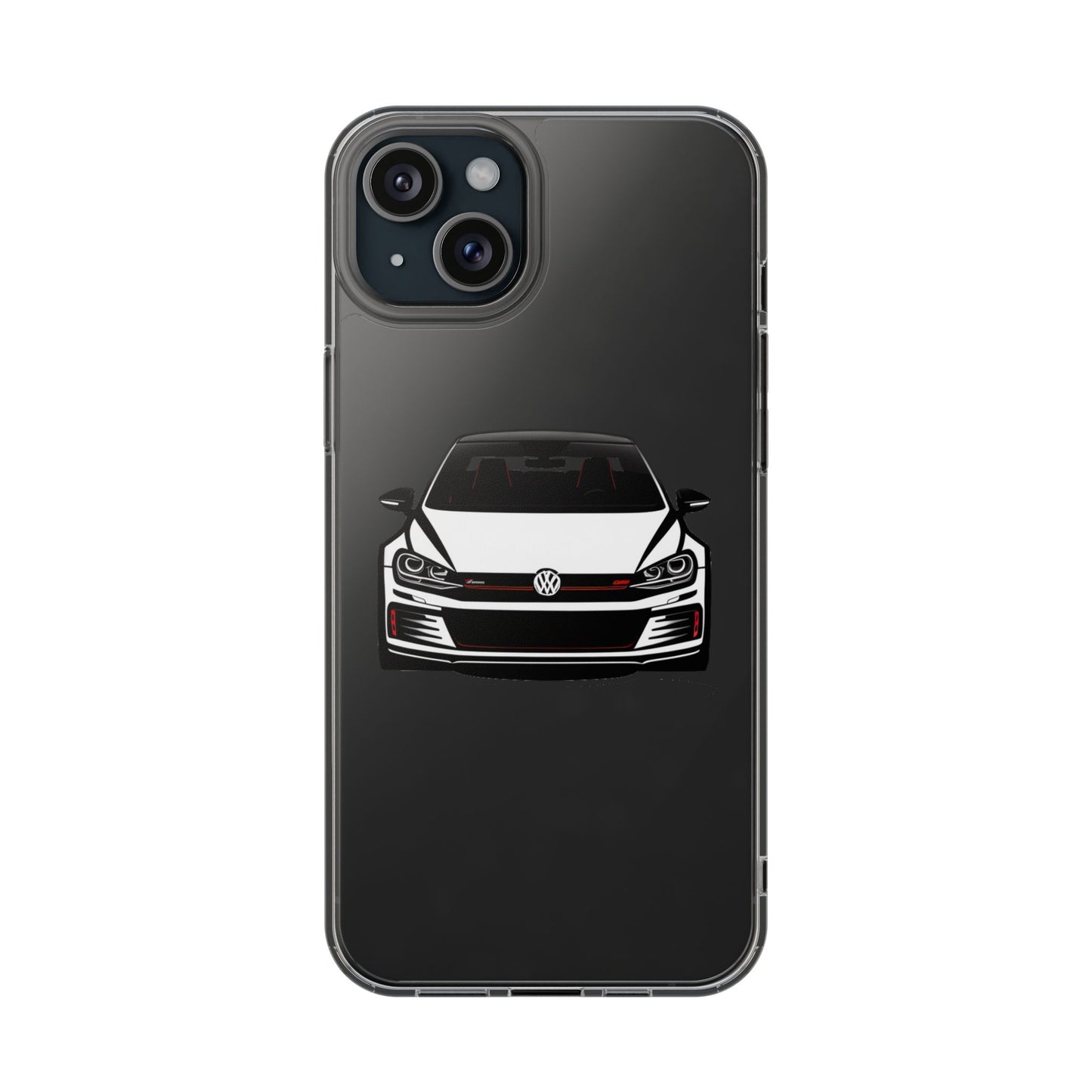 Hot Hatch Enthusiast Clear Phone Case