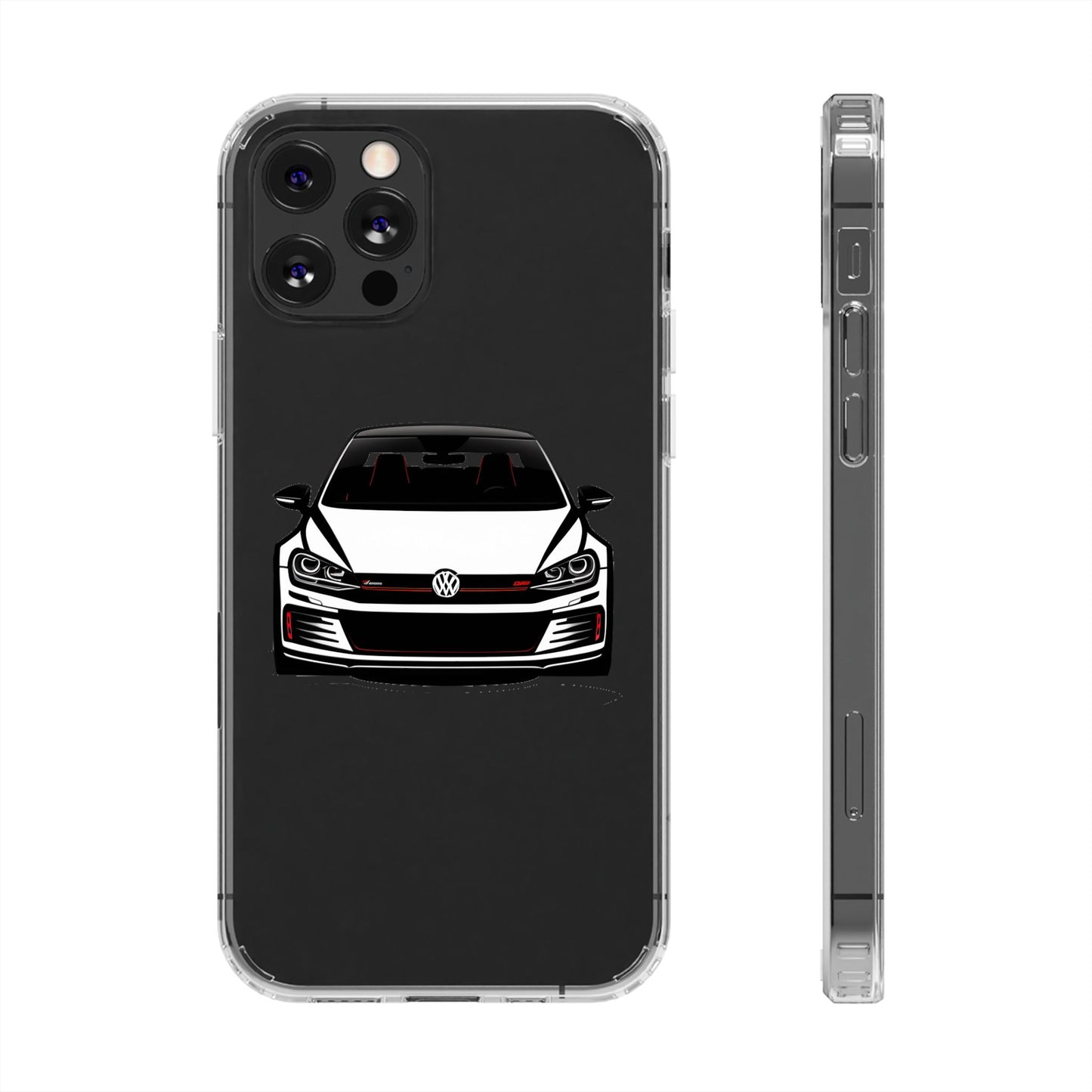 Hot Hatch Enthusiast Clear Phone Case