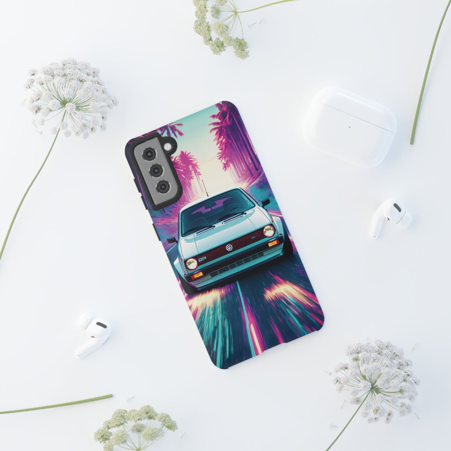 Retro Euro Hot Hatch Phone Case