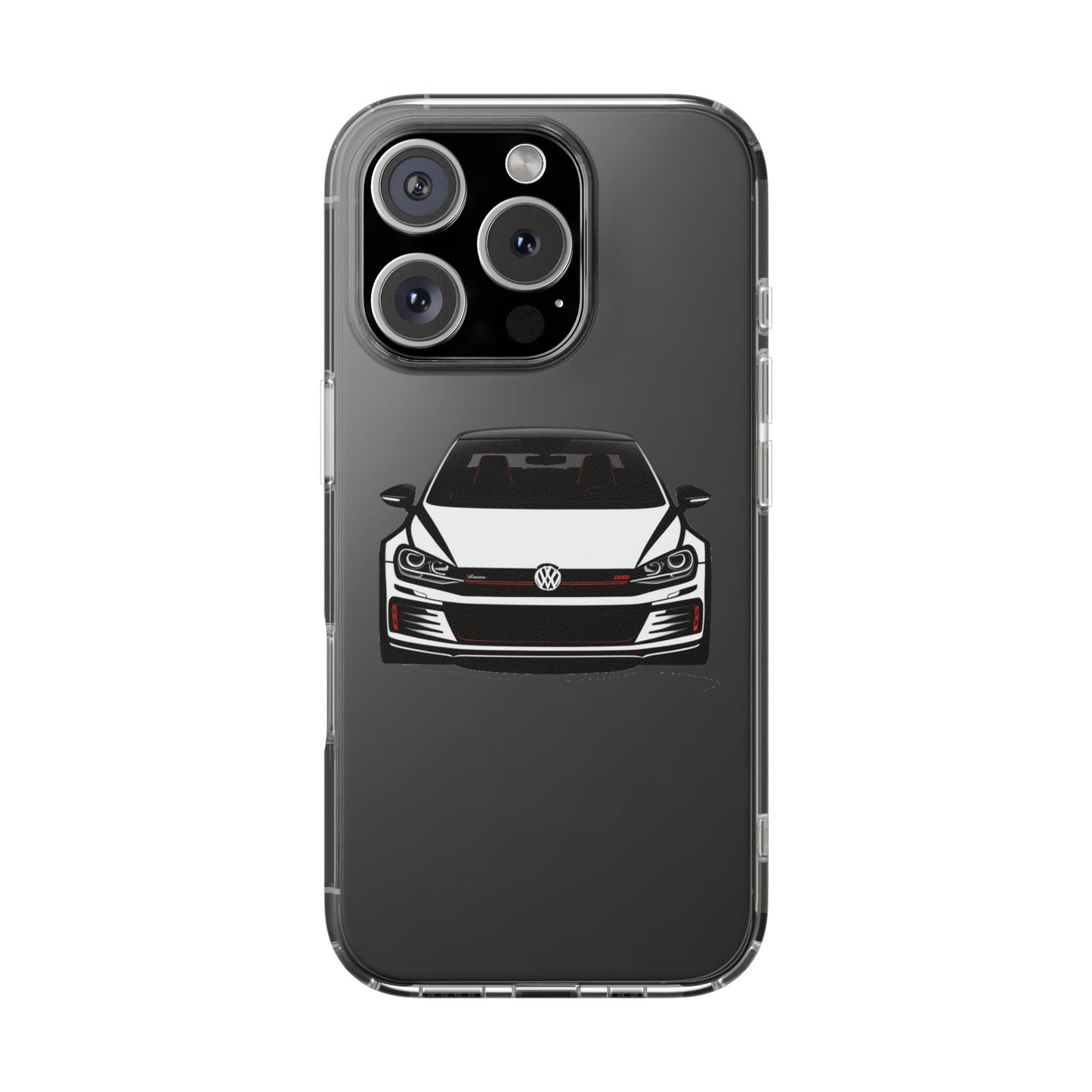 Hot Hatch Enthusiast Clear Phone Case