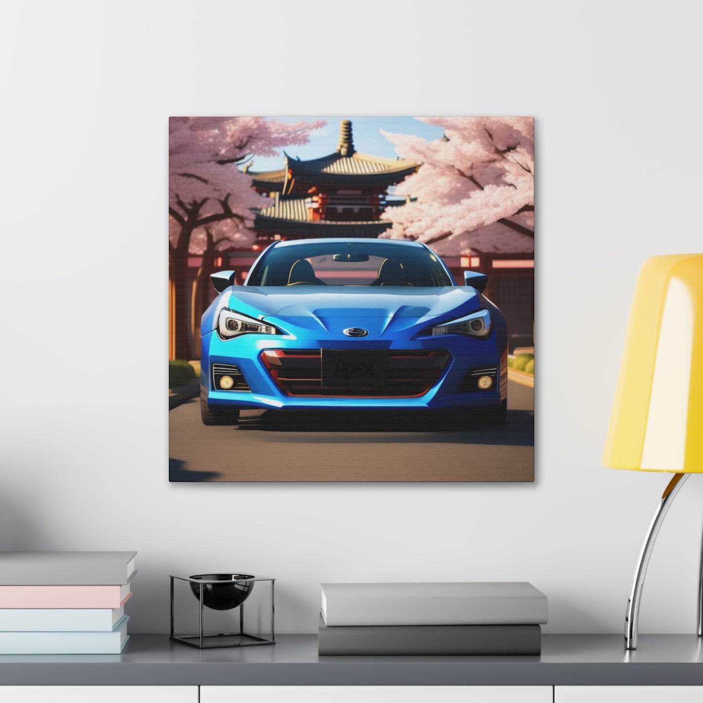 Zen & Speed: Japanese Track Toy JDM Wall Art