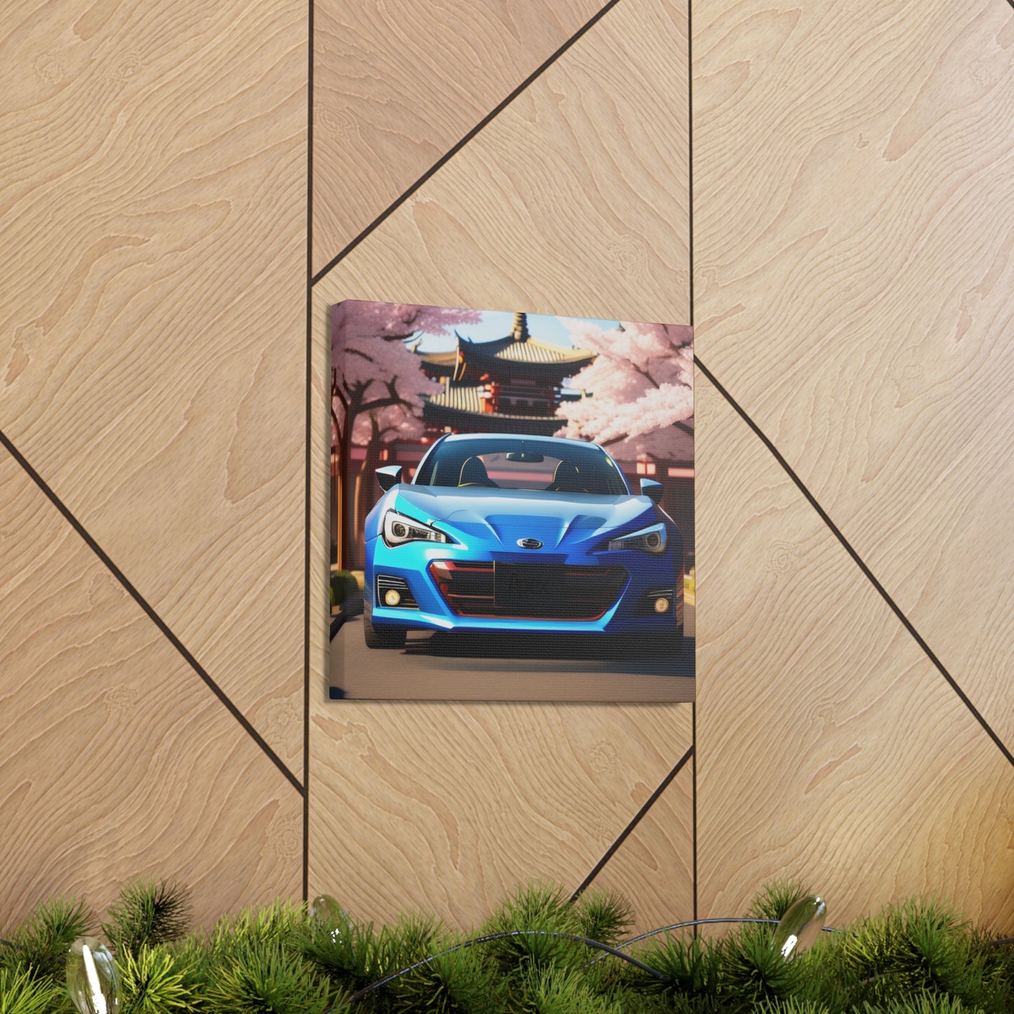 Zen & Speed: Japanese Track Toy JDM Wall Art