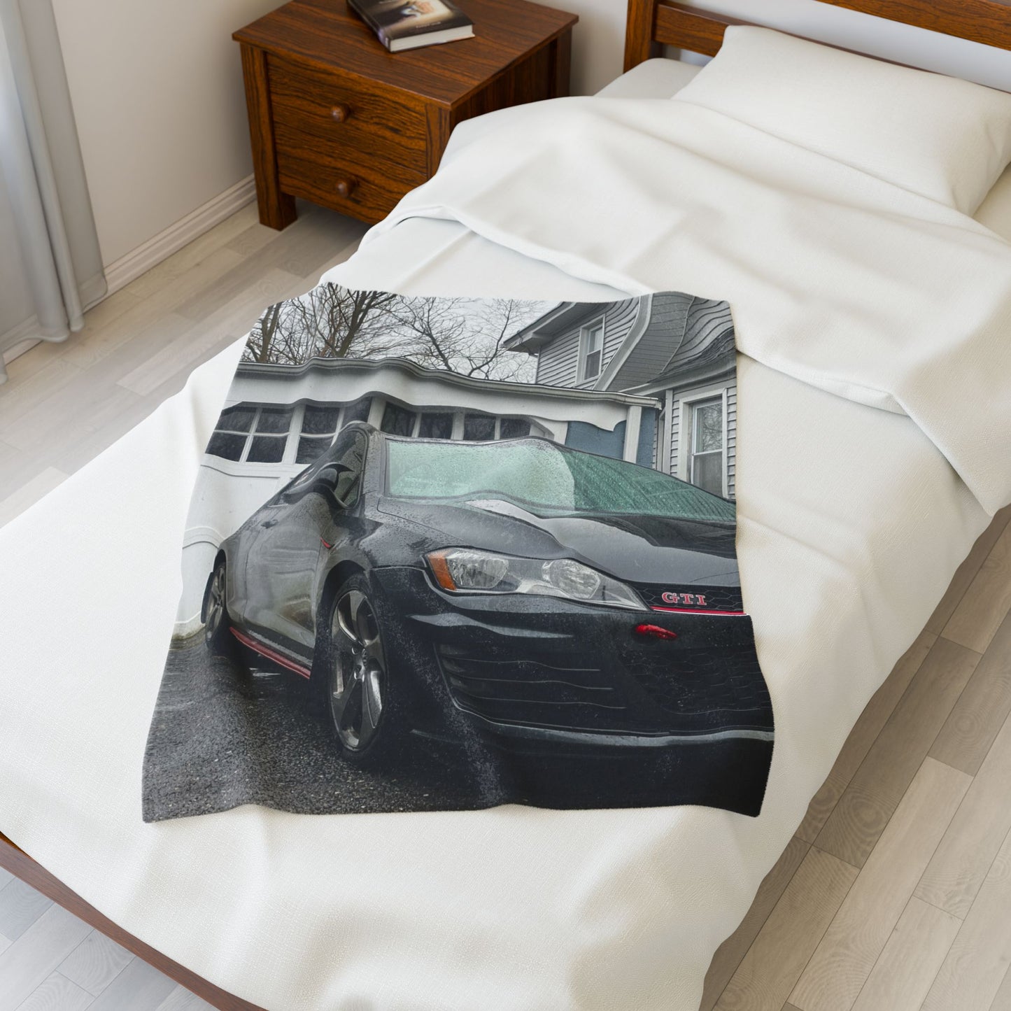 Personalized Comfort: Custom Car Blanket