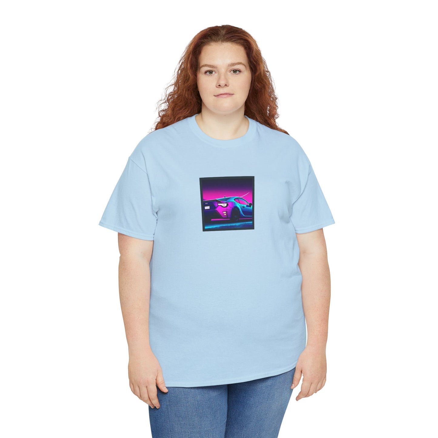 Sleek JDM Midnight Nights Coupe Synthwave T-Shirt