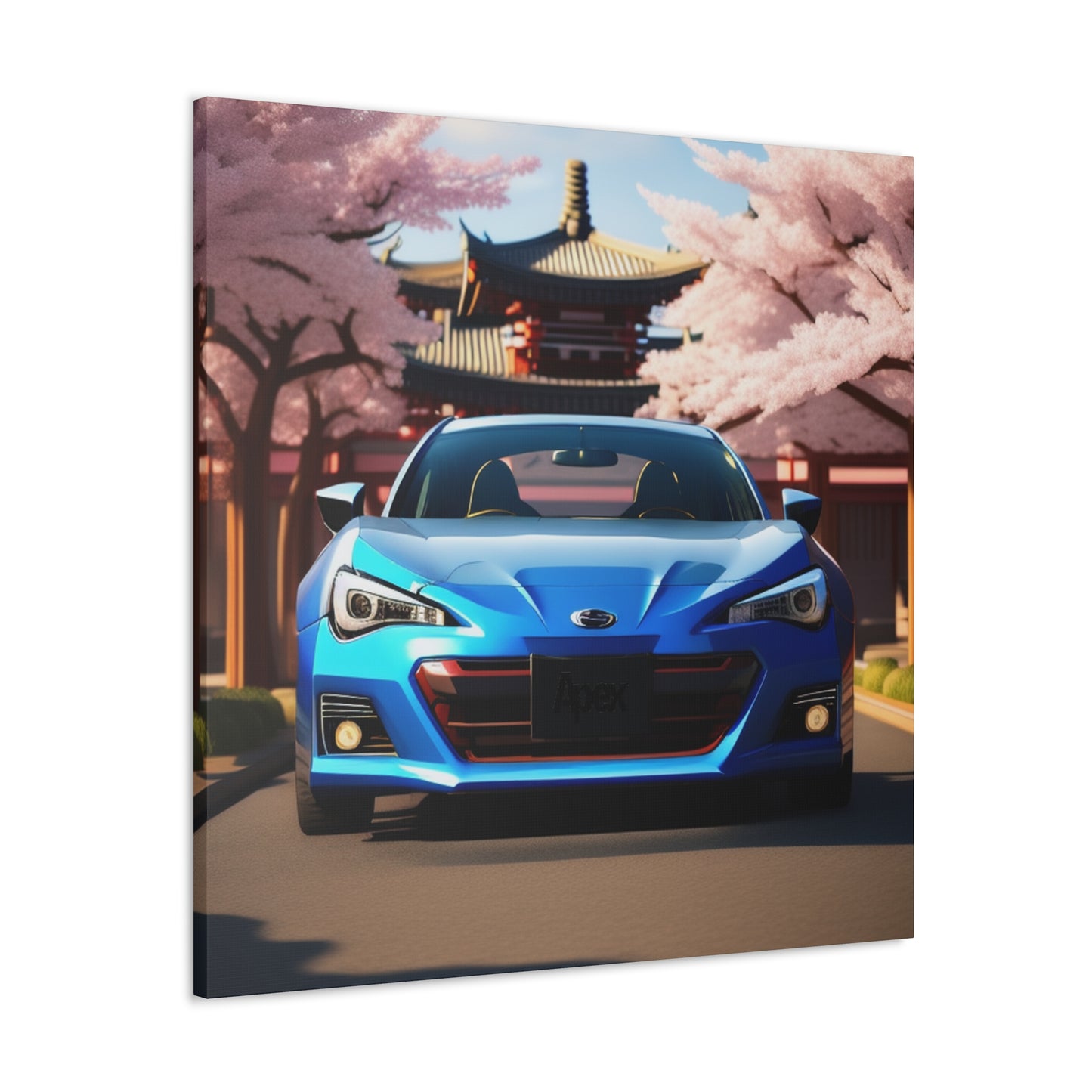 Zen & Speed: Japanese Track Toy JDM Wall Art