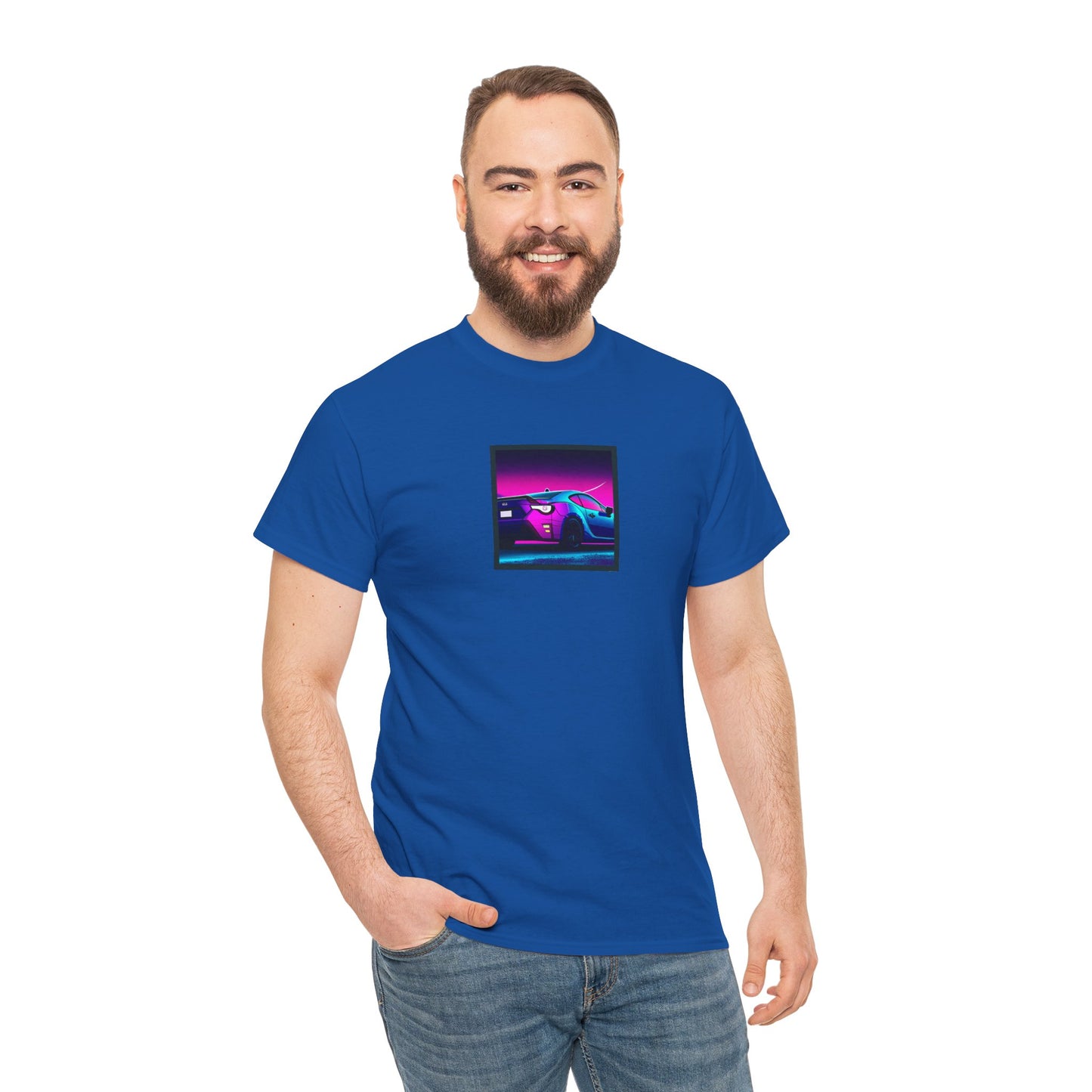 Sleek JDM Midnight Nights Coupe Synthwave T-Shirt