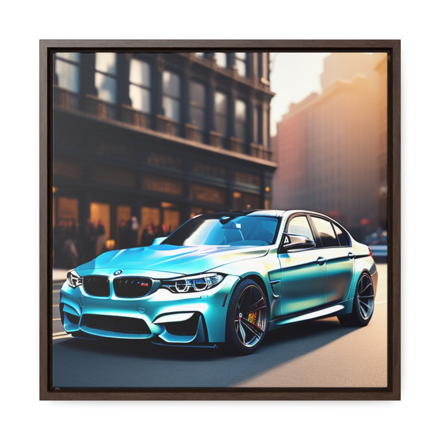 Urban Elegance: Bavarian Beast on Broadway Canvas