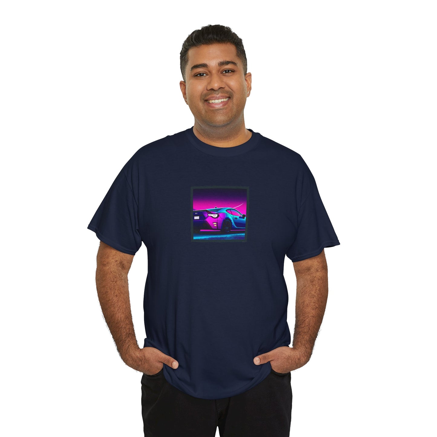 Sleek JDM Midnight Nights Coupe Synthwave T-Shirt