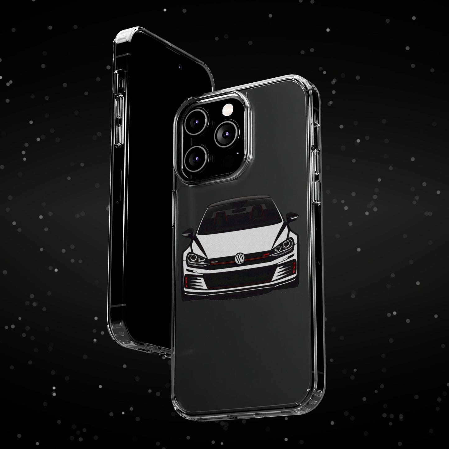 Hot Hatch Enthusiast Clear Phone Case