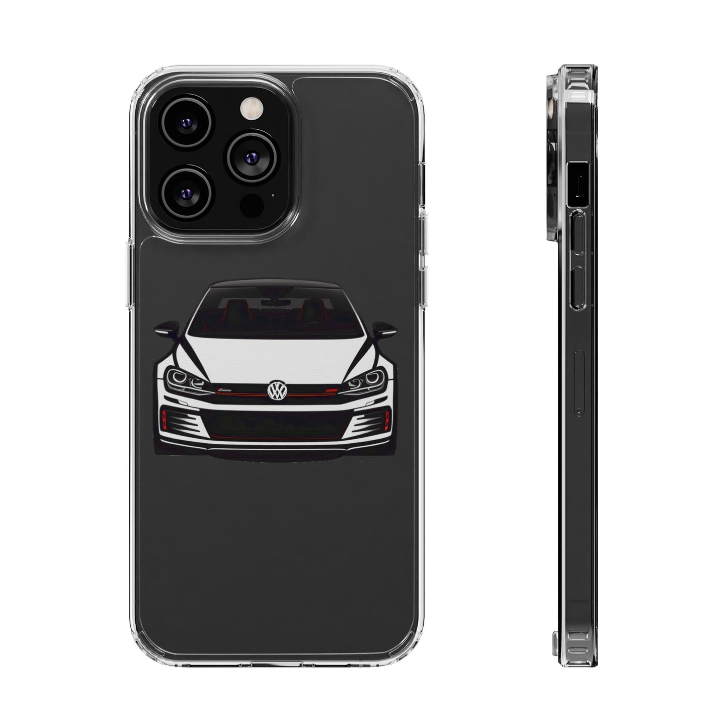 Hot Hatch Enthusiast Clear Phone Case