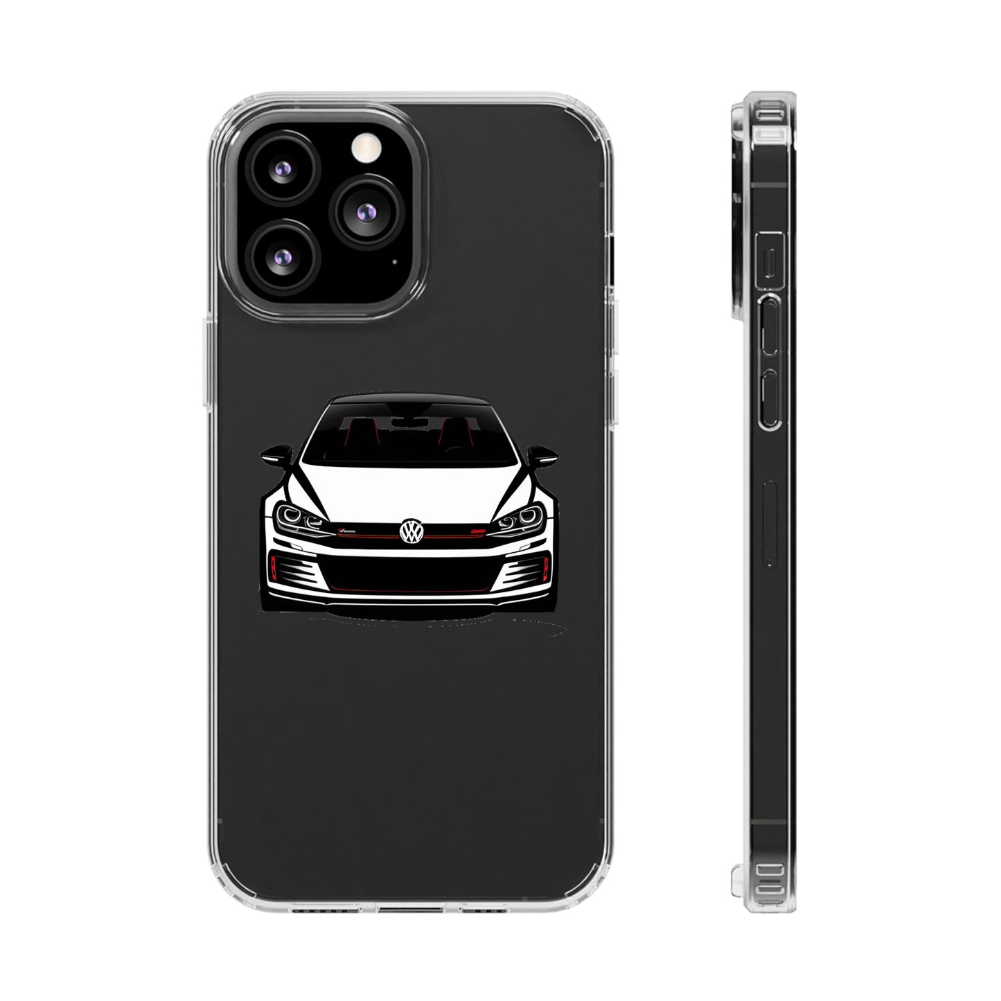 Hot Hatch Enthusiast Clear Phone Case