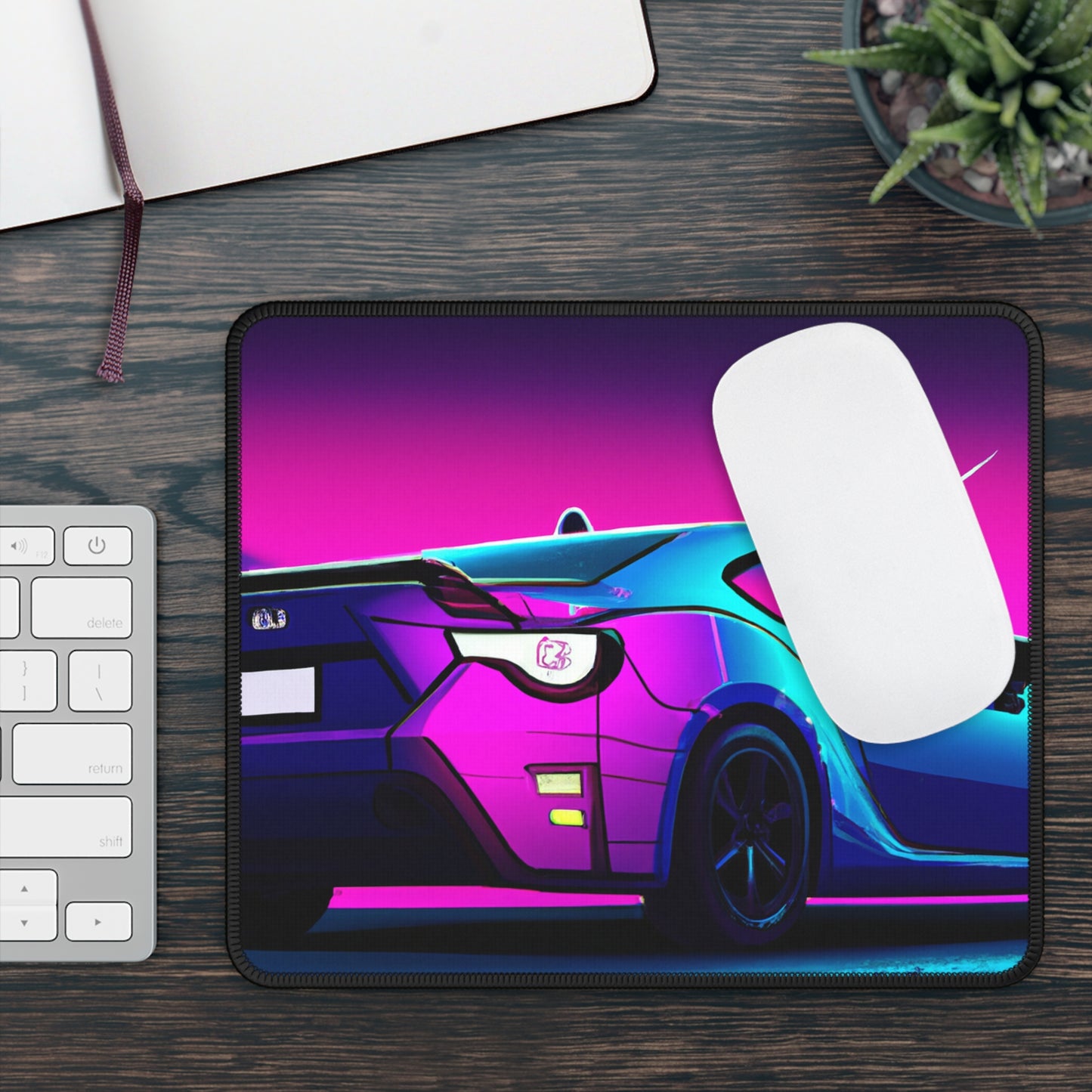 Synthwave Gaming Mousepad - Embrace the JDM Vibe