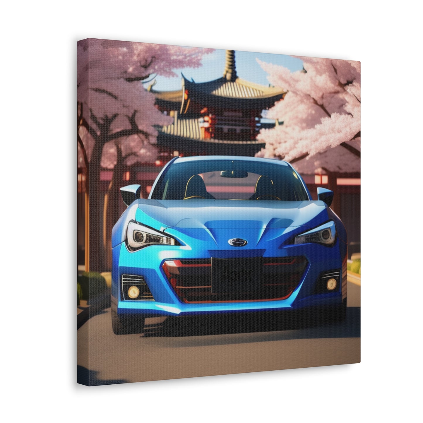 Zen & Speed: Japanese Track Toy JDM Wall Art