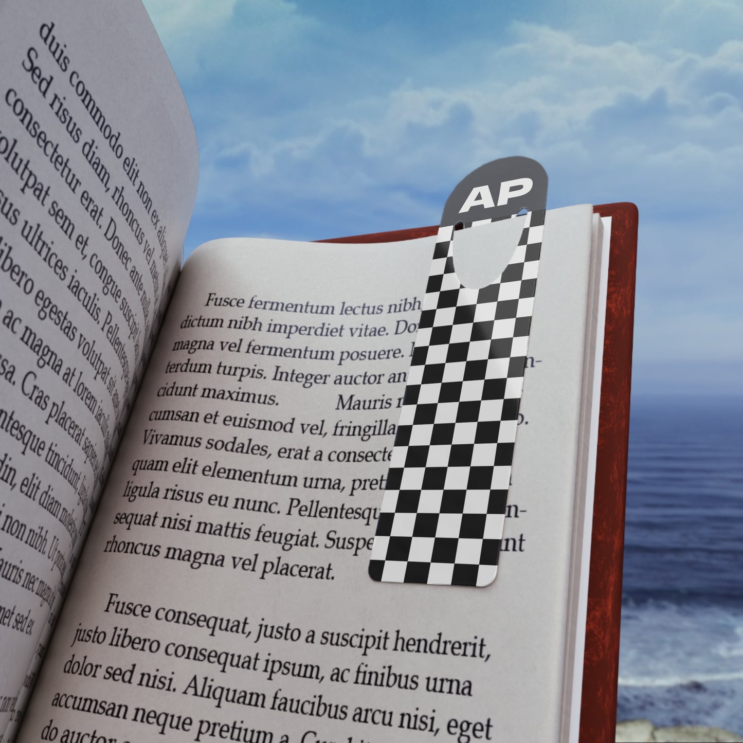 Finish Line Racing Bookmark