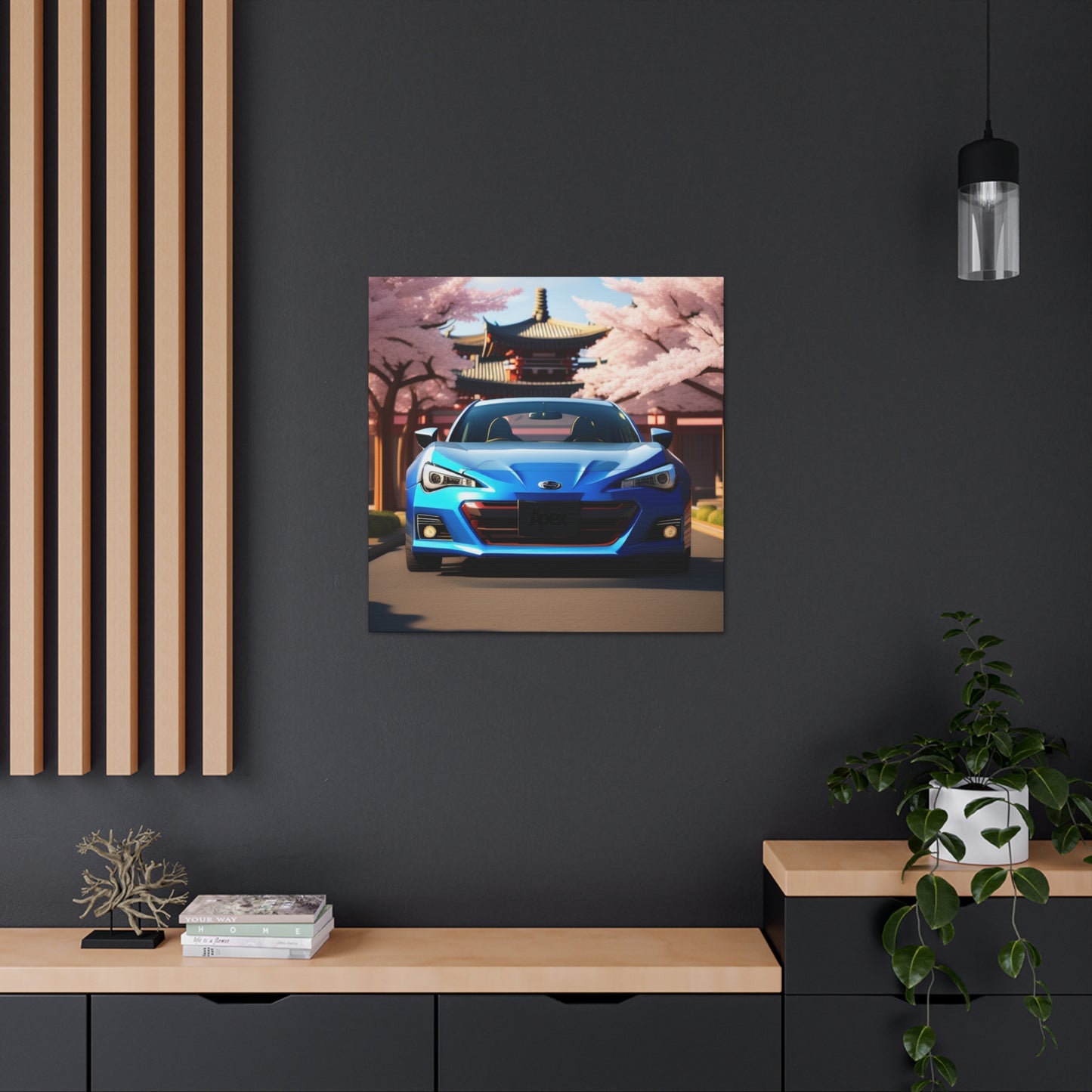 Zen & Speed: Japanese Track Toy JDM Wall Art