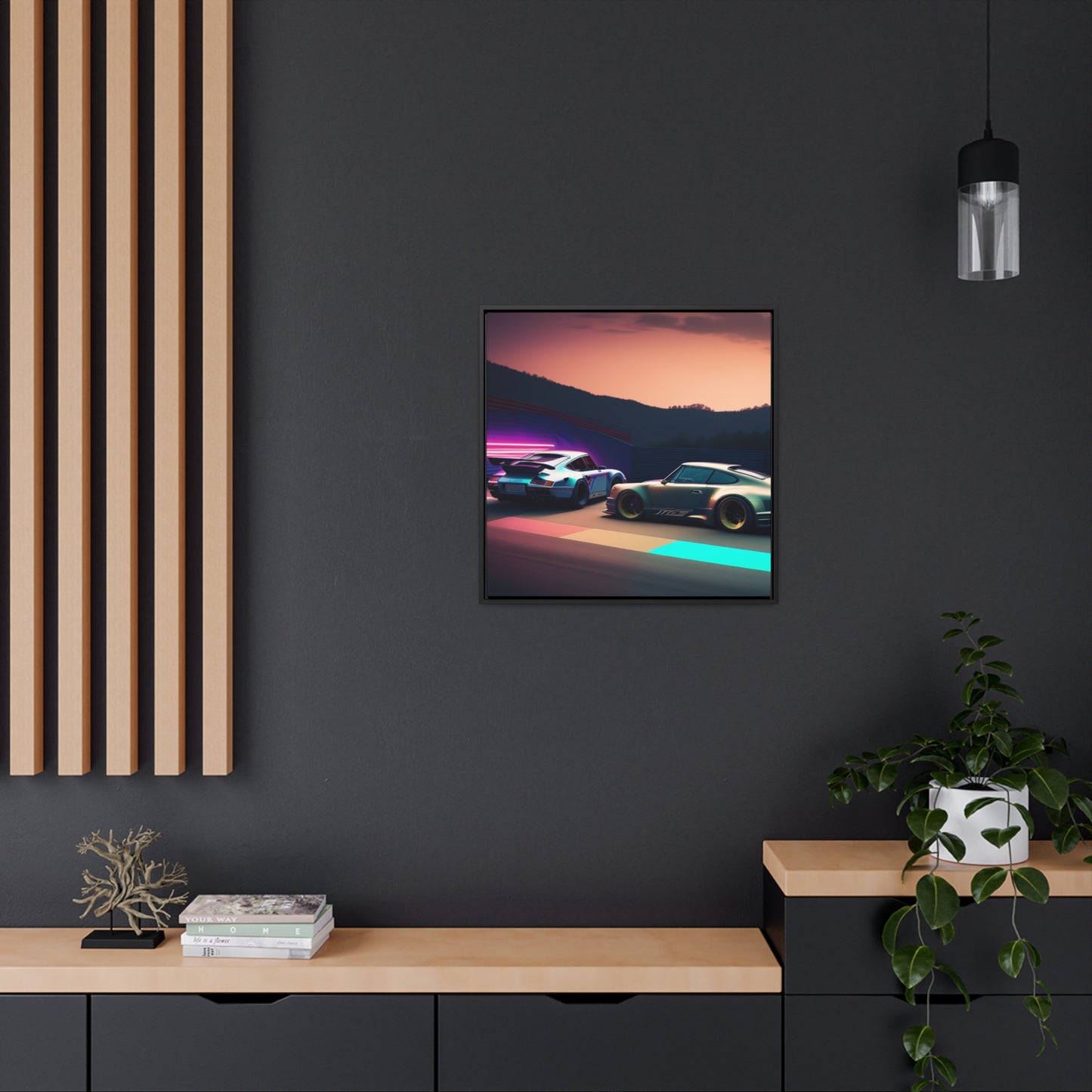 Timeless Sports Car Elegance Canvas