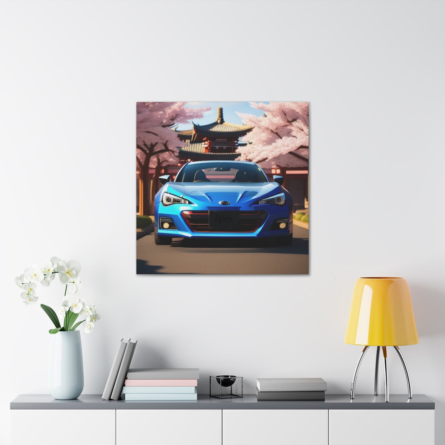 Zen & Speed: Japanese Track Toy JDM Wall Art