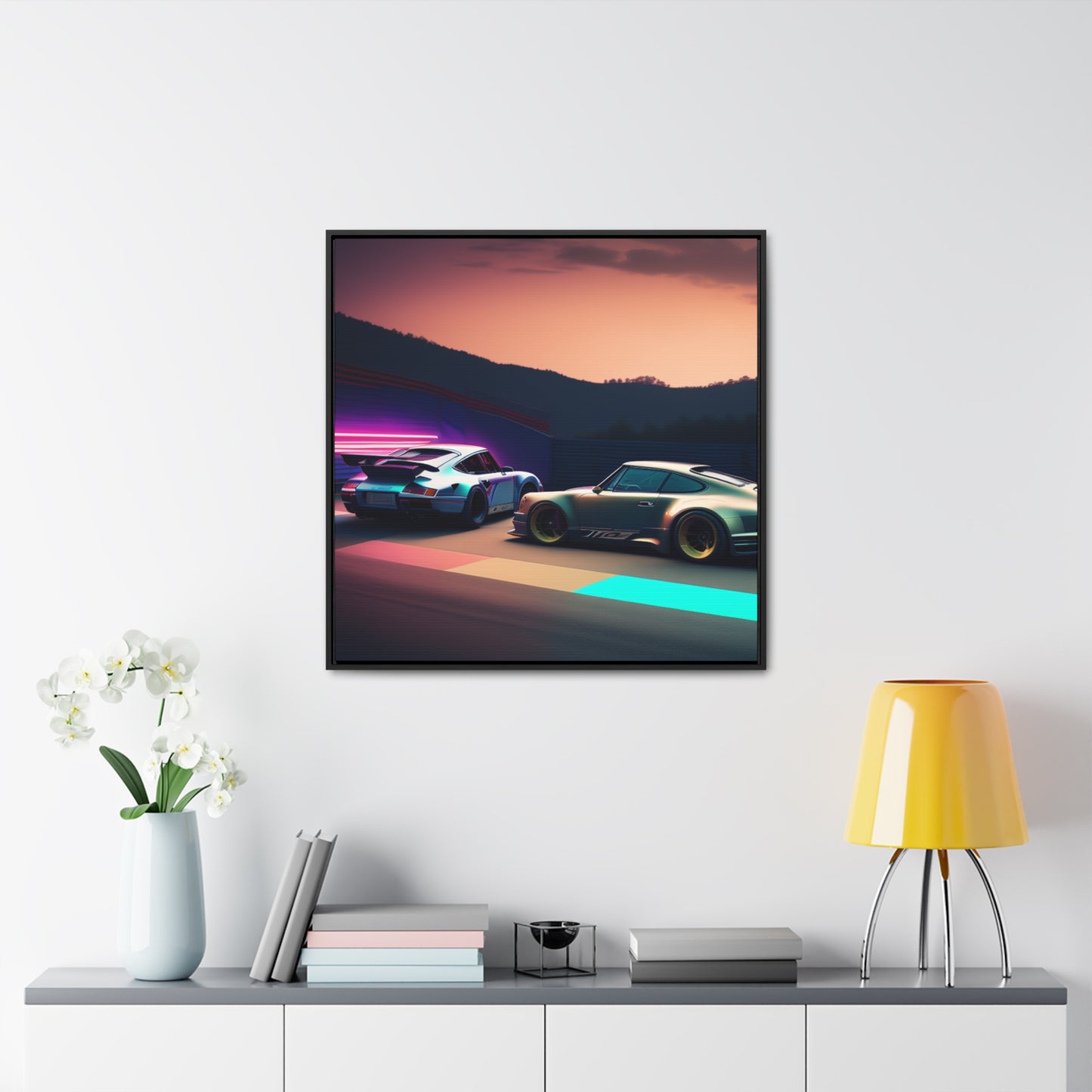 Timeless Sports Car Elegance Canvas