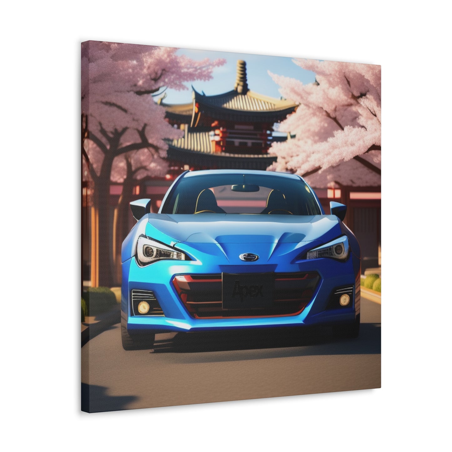 Zen & Speed: Japanese Track Toy JDM Wall Art