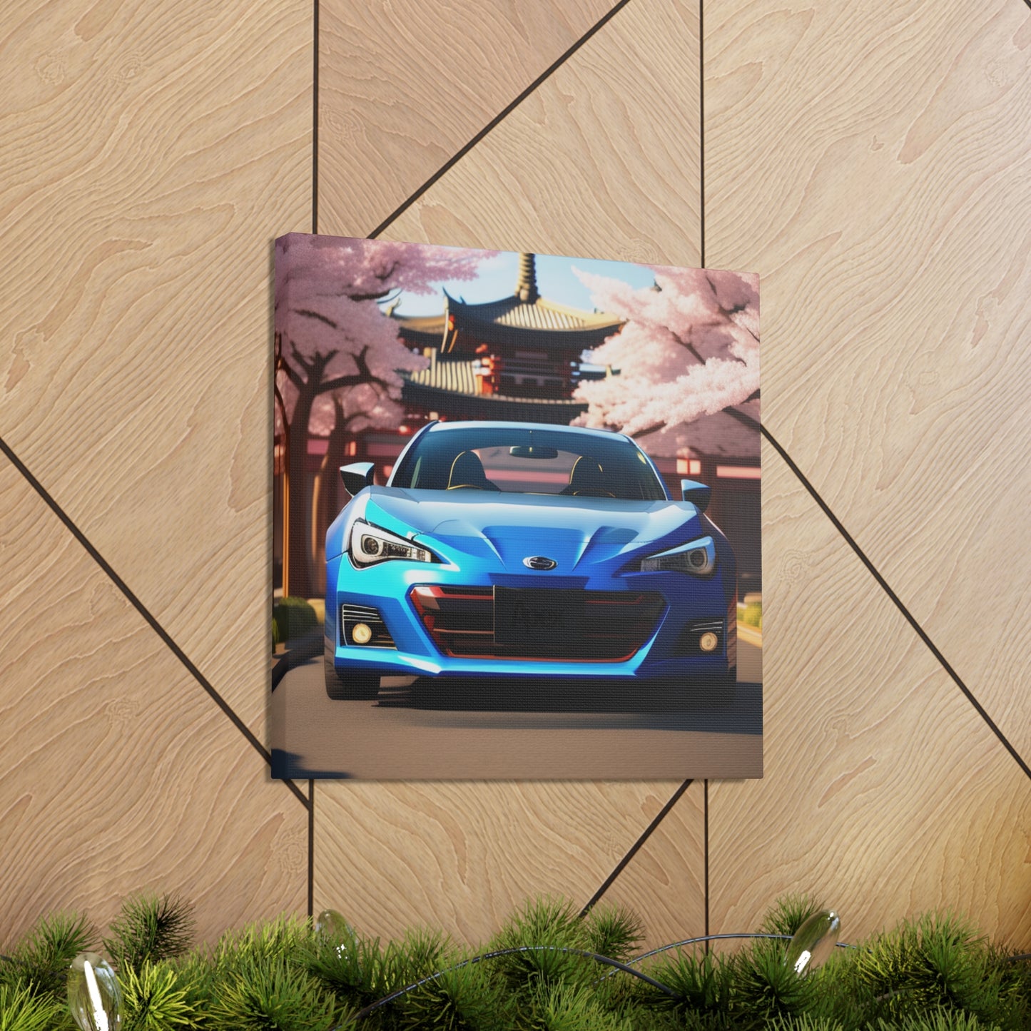 Zen & Speed: Japanese Track Toy JDM Wall Art