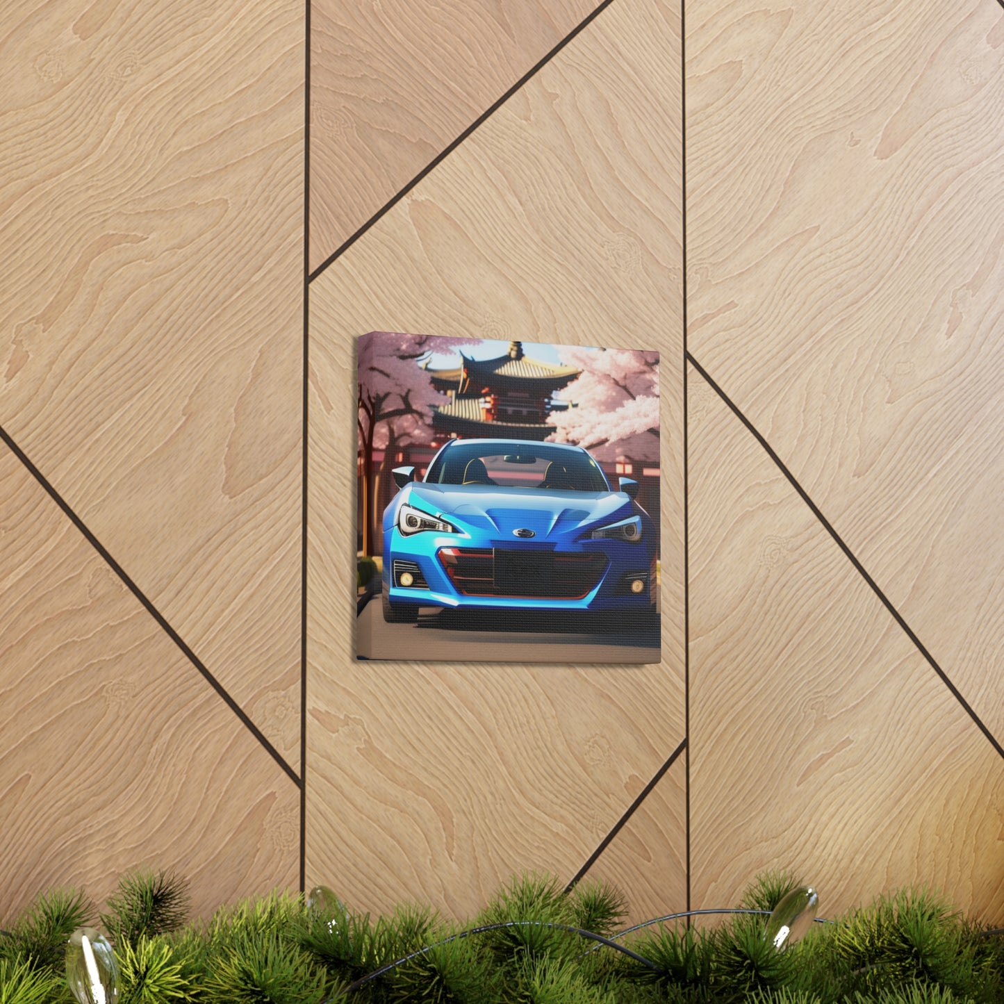 Zen & Speed: Japanese Track Toy JDM Wall Art