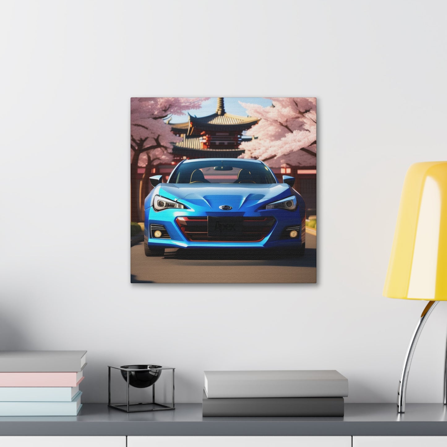 Zen & Speed: Japanese Track Toy JDM Wall Art