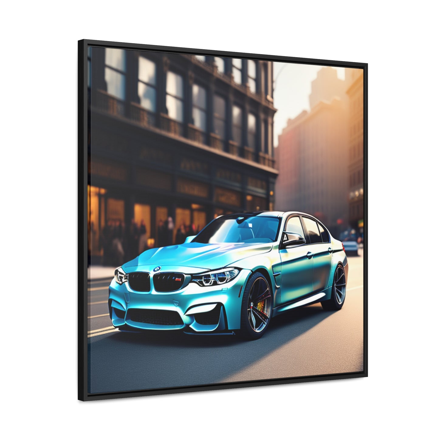 Urban Elegance: Bavarian Beast on Broadway Canvas