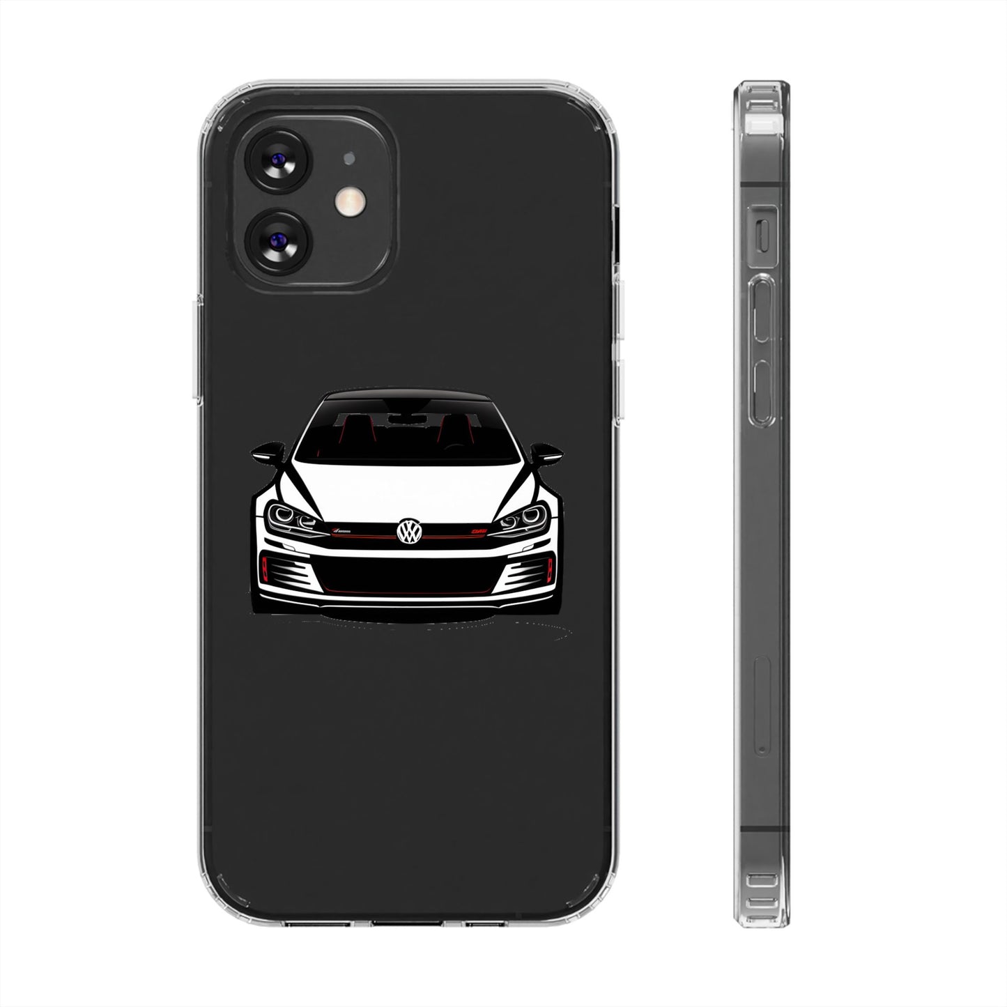 Hot Hatch Enthusiast Clear Phone Case