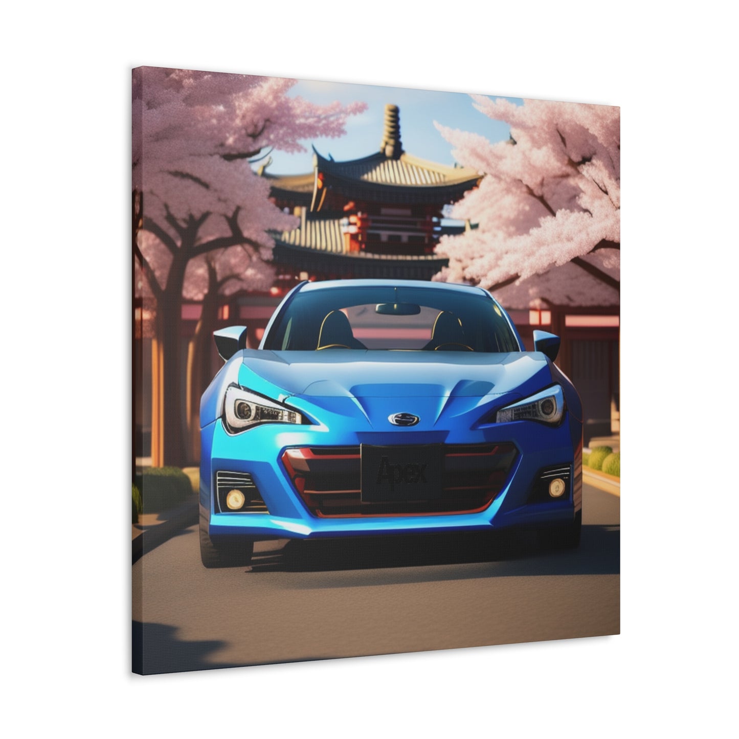 Zen & Speed: Japanese Track Toy JDM Wall Art