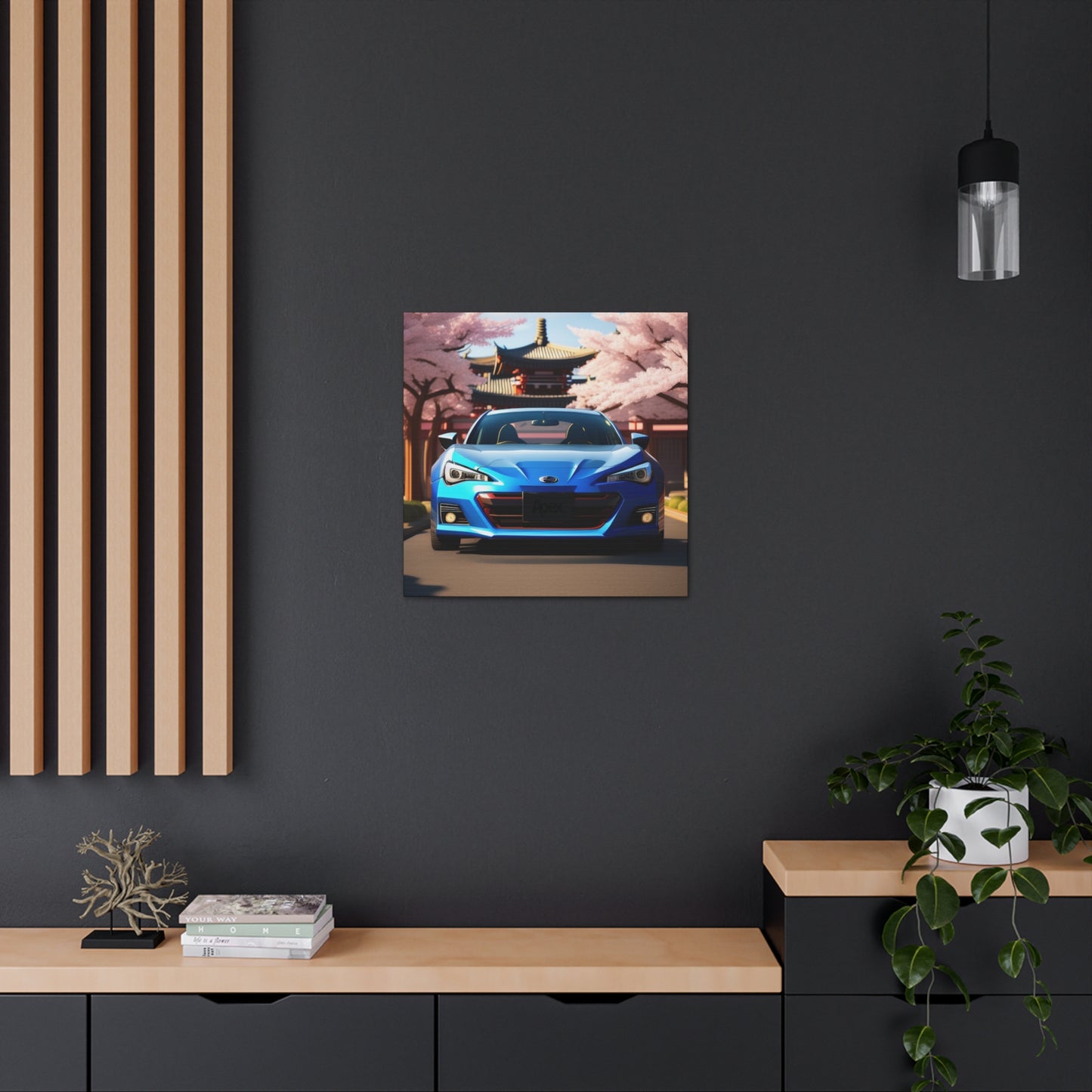 Zen & Speed: Japanese Track Toy JDM Wall Art