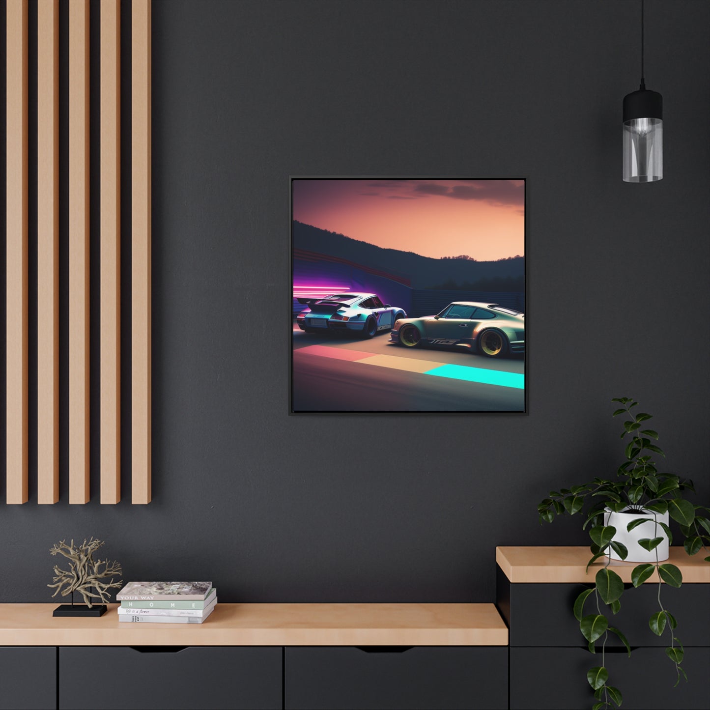 Timeless Sports Car Elegance Canvas