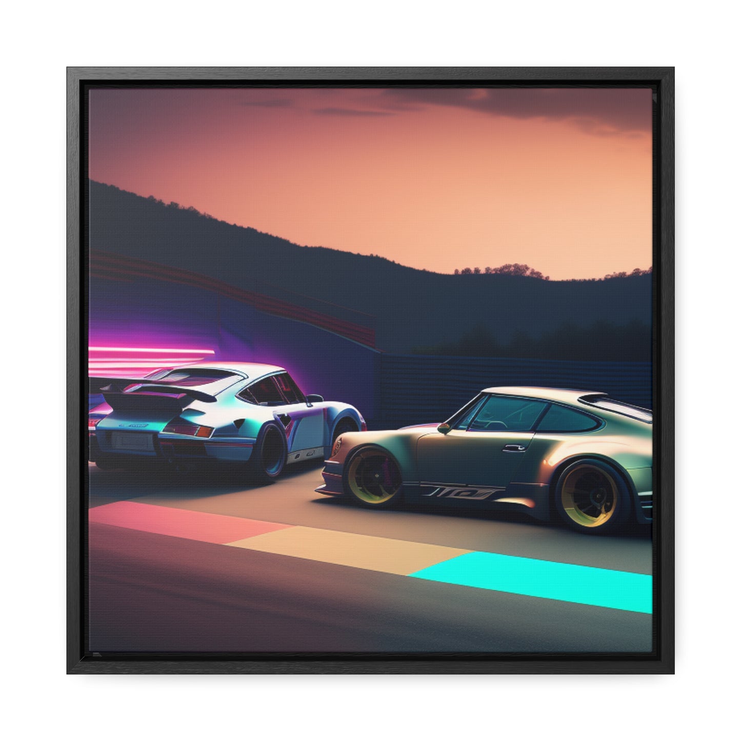 Timeless Sports Car Elegance Canvas