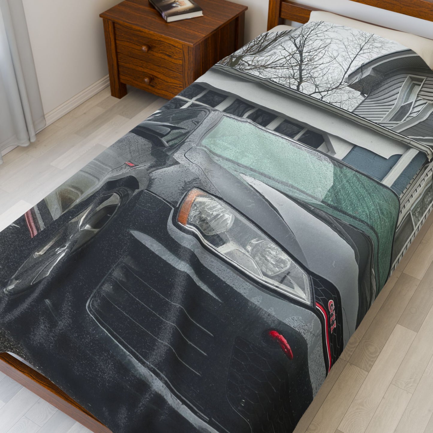 Personalized Comfort: Custom Car Blanket