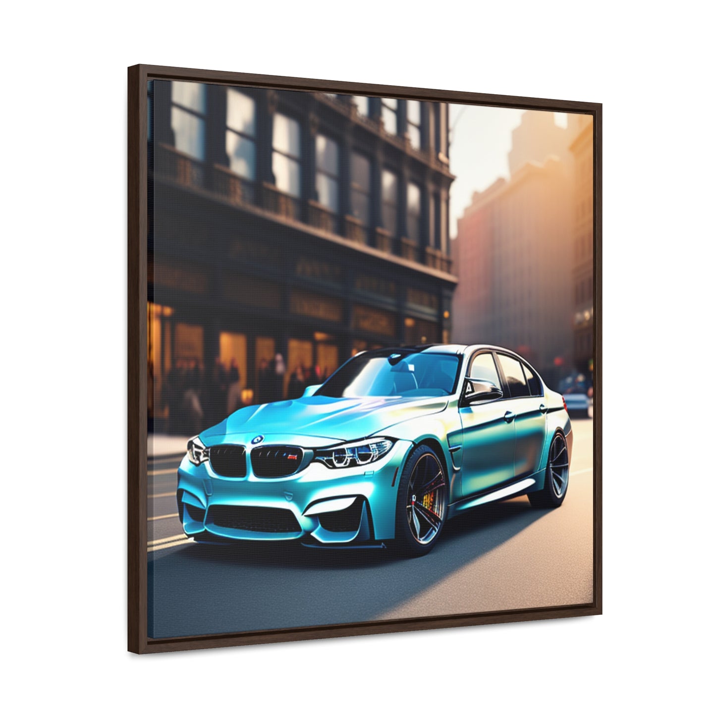 Urban Elegance: Bavarian Beast on Broadway Canvas