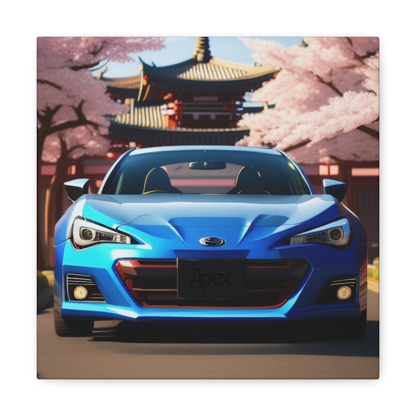 Zen & Speed: Japanese Track Toy JDM Wall Art