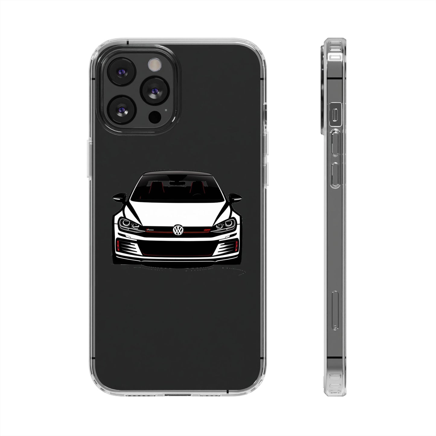 Hot Hatch Enthusiast Clear Phone Case