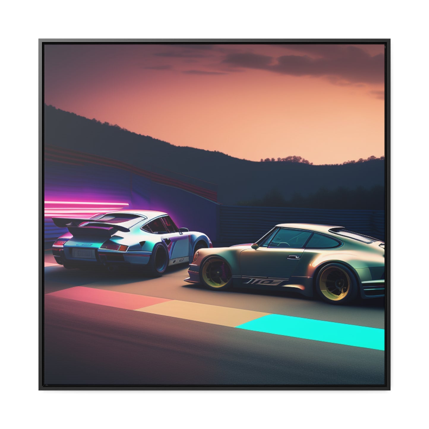 Timeless Sports Car Elegance Canvas