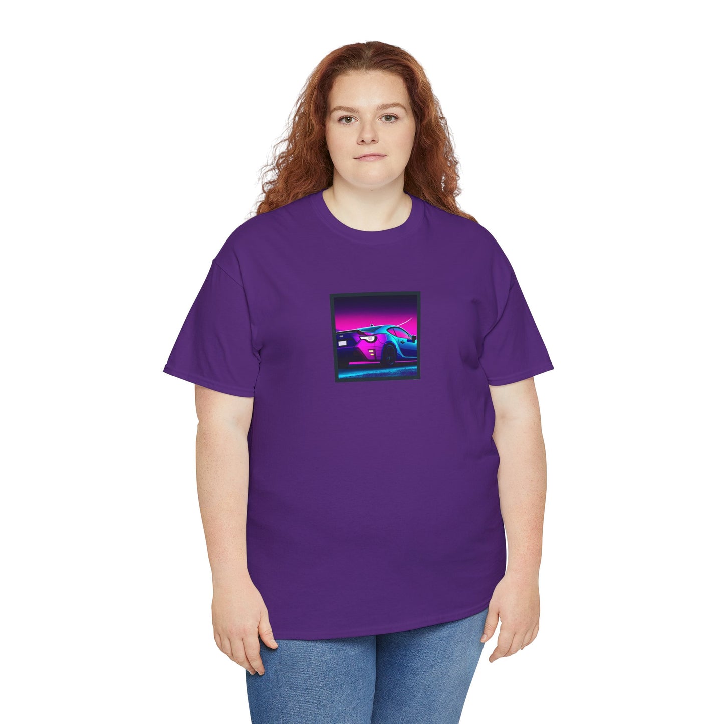 Sleek JDM Midnight Nights Coupe Synthwave T-Shirt