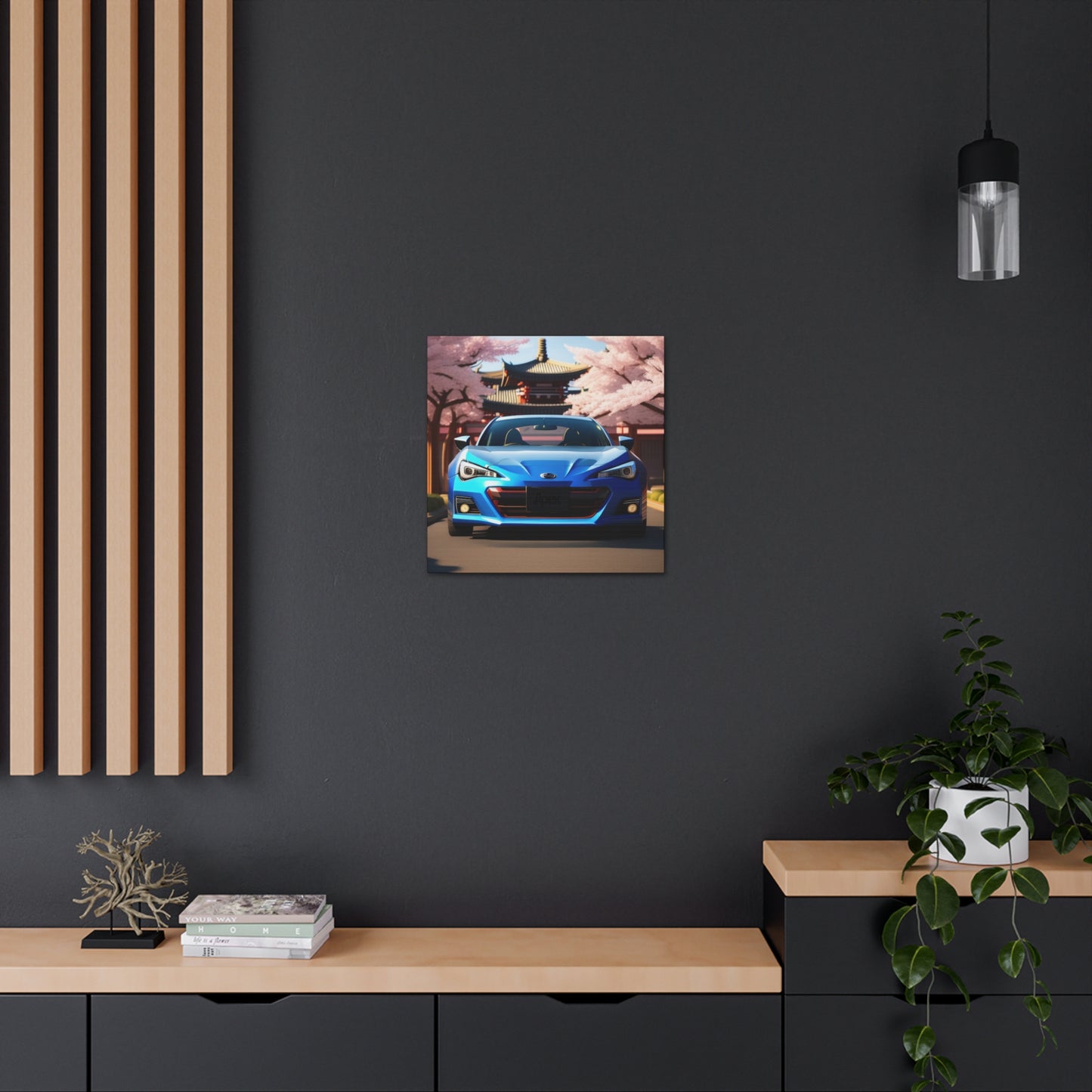 Zen & Speed: Japanese Track Toy JDM Wall Art