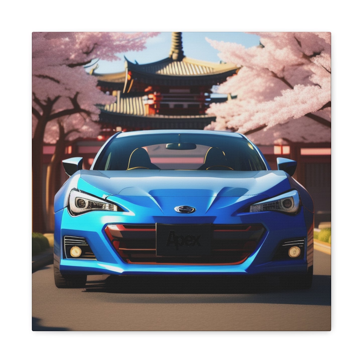 Zen & Speed: Japanese Track Toy JDM Wall Art