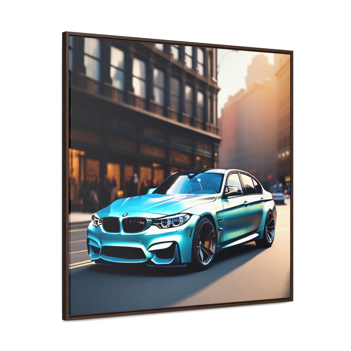 Urban Elegance: Bavarian Beast on Broadway Canvas