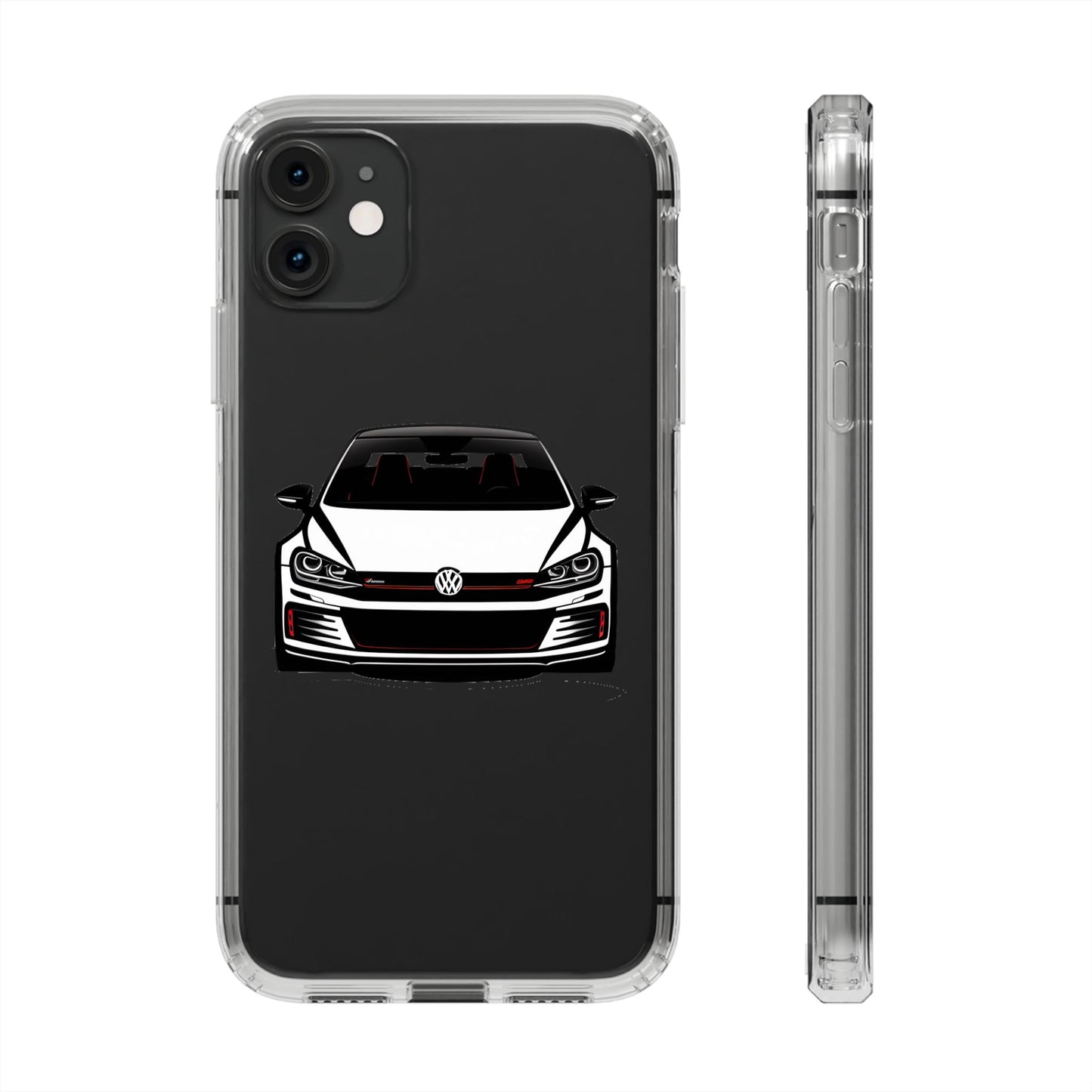 Hot Hatch Enthusiast Clear Phone Case