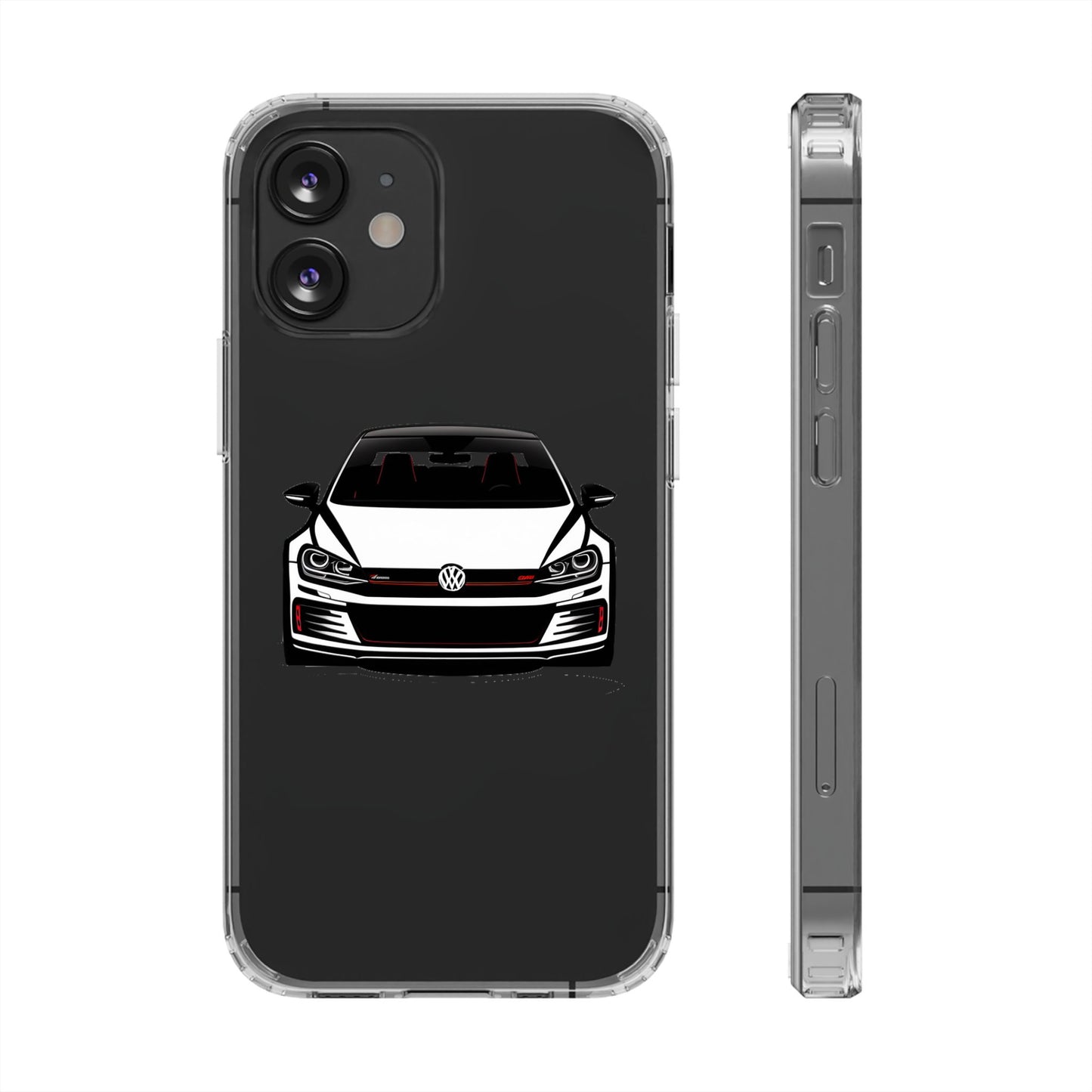 Hot Hatch Enthusiast Clear Phone Case